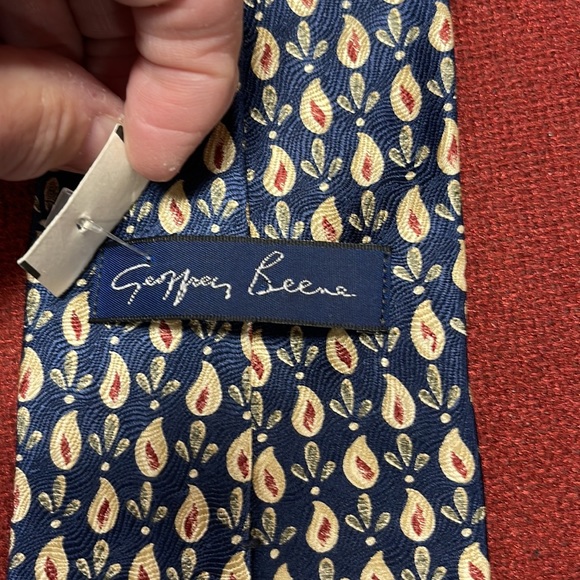 Geoffrey Beene Men’s Silk Neck Tie - Picture 5 of 8